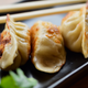 Illustration for article titled Last Call: Dinosaur potstickers are the best dino-shaped food since cafeteria nuggets